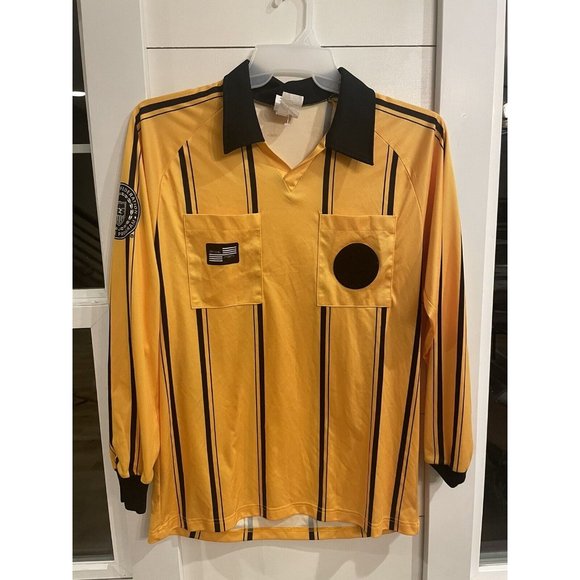 3  Medium Official Sports U.S. Soccer‎ Federation Referee Jerseys - Picture 2 of 13